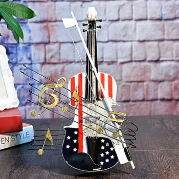 

Retro Violin Model Creative Home Ornament Decoration Souvenir XHC88
