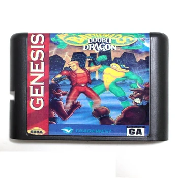 

Top quality 16 bit Sega MD game Cartridge for Megadrive Genesis system --- Battletoads & Double Dragon