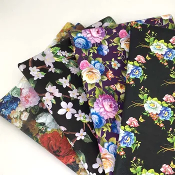 

jacquard dyeing PU fabric leather diy felt cloth for calico textile sewing patchwork craft material bag fabric tissu 0.5 meter