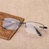 2022 New Quality Photochromic Presbyopia Women Men's Glasses Fashion Square half Rim Classic Reading Glasses ► Photo 2/5