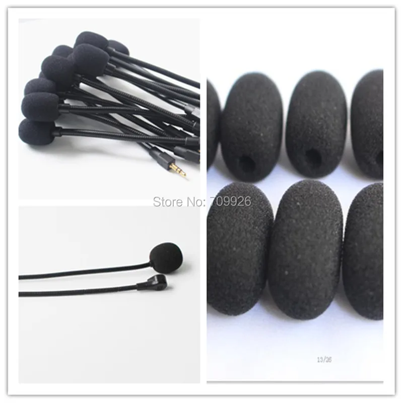 5mm Lapel Microphone Cover Foam Windscreens Sponge Windshields Replacement Mic Covers 5mm