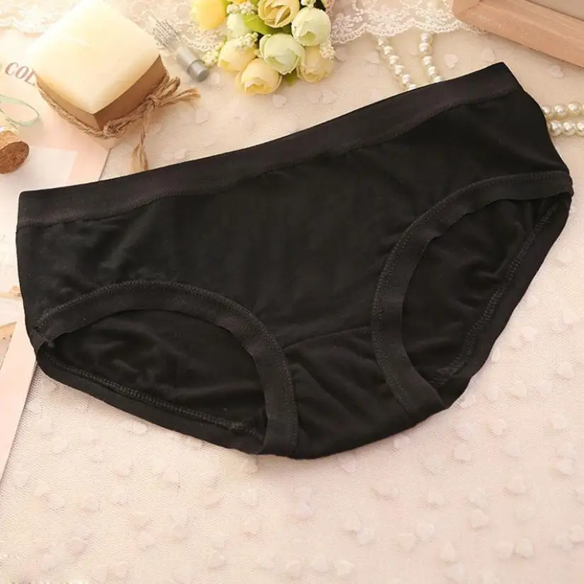 Hot Top Quality Women Sexy Bamboo Fiber Seamless Briefs Spandex Ladies