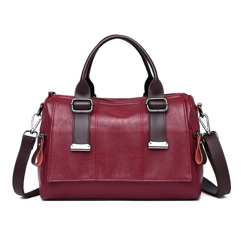 Rodful портфель Бостон сумка для женщин пояса из натуральной кожи сумки большой Посланник Сумка повседневное сумка-шоппер