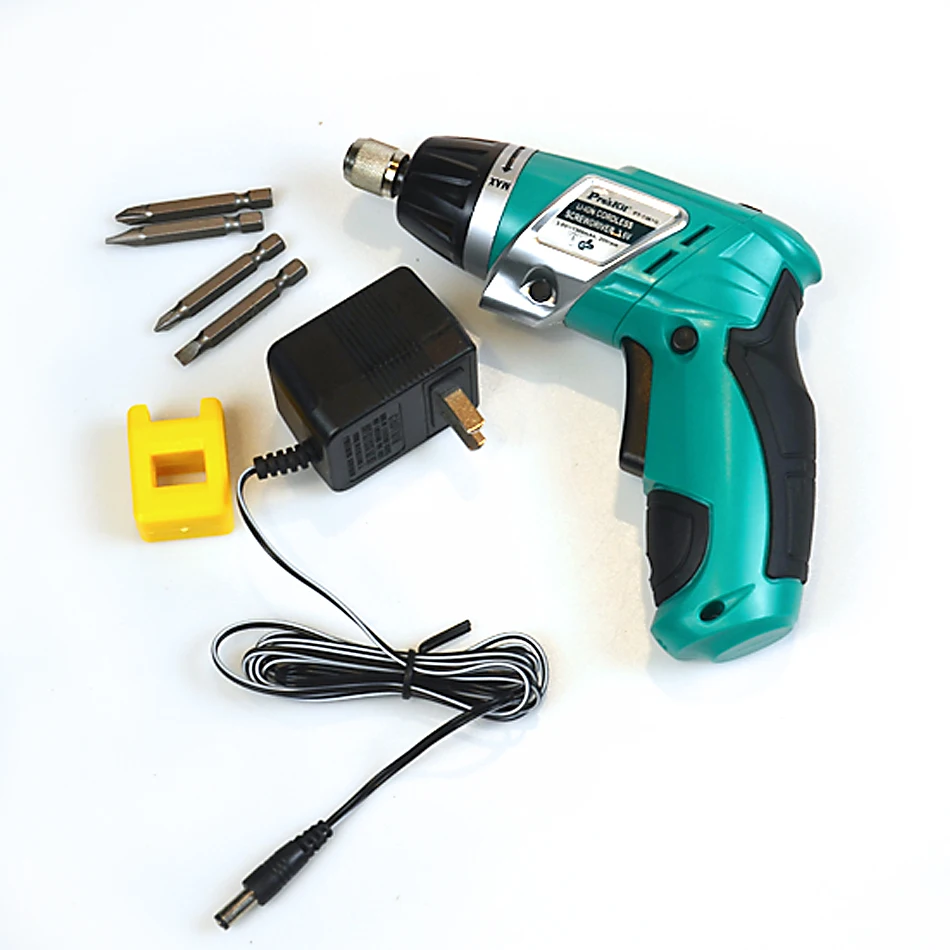 

Rechargeable Screwdriver PT-1361F Cordless Screwdriver 3.6V (230V AC 50Hz) Battery Electric Screw Drivers Power Hand Tools DIY