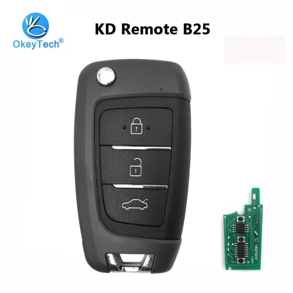 OkeyTech B25 KD Remote Key B Series 3 Button Remote Control KEYDIY for KD MINI/KD900/URG200 Key Programmer For Hyundai Elantra OkeyTech B25 KD Remote Key B Series 3 Button Remote Control KEYDIY for KD MINI/KD900/URG200 Key Programmer For Hyundai Elantra