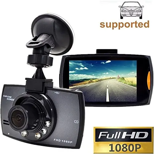 Мини 2,2 дюймов Автомобильный видеорегистратор Камера Dashcam Full HD 1080P видео регистратор рекордер g-сенсор ночного видения видеорегистратор