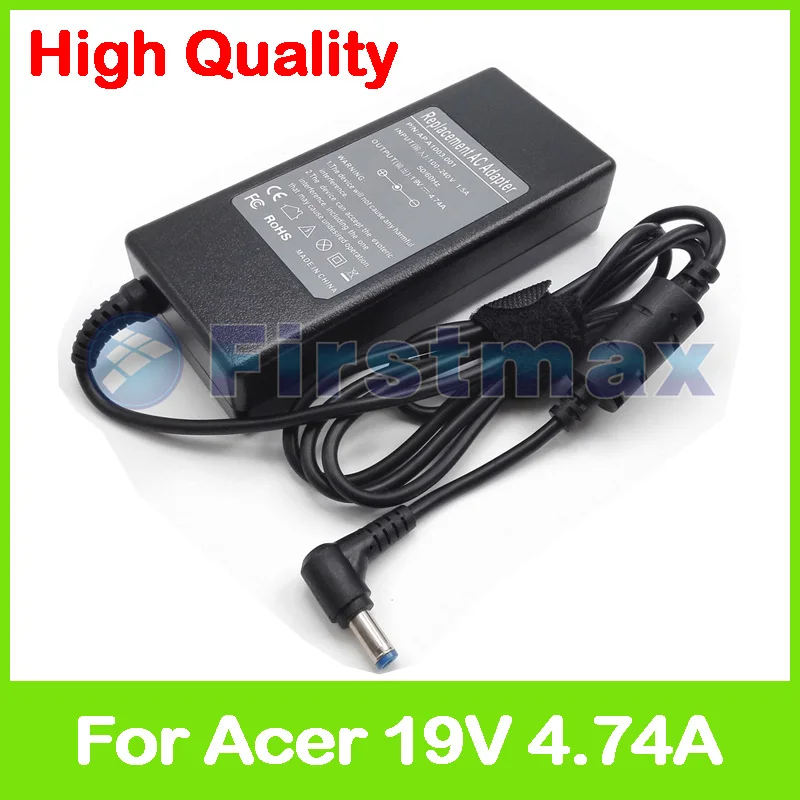 Зарядное устройство для ноутбуков Acer Aspire 19 в 4 74 А 90 Вт адаптер питания
