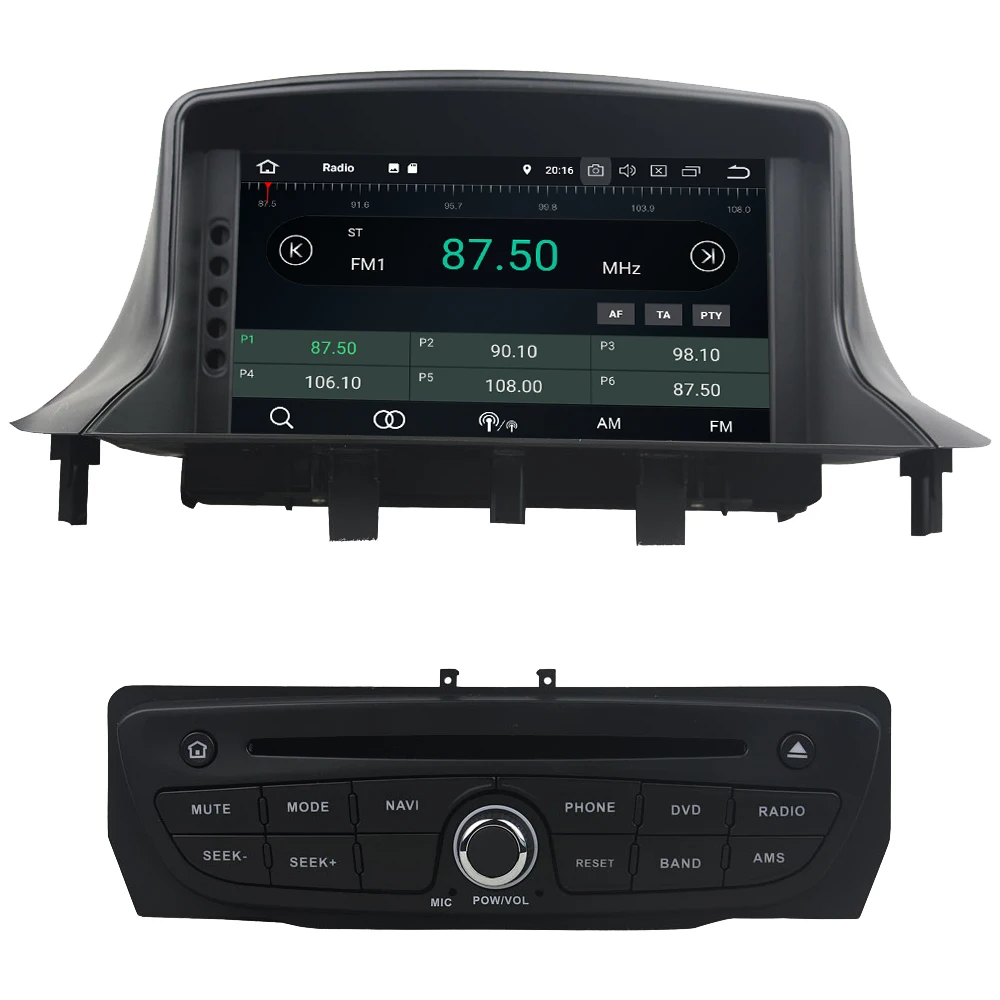 Flash Deal KLYDE 7" 4G WIFI Octa Core Android 8.0 4GB RAM 32GB ROM Car DVD Multimedia Player Radio For Renault Megane III Fluence 2009-2016 2