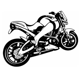 

Heavy Motorcycle Sticker Vehicle Decal Classic Punk Posters Vinyl Wall Decals Autobike Parede Decor Mural Autocycle Sticker