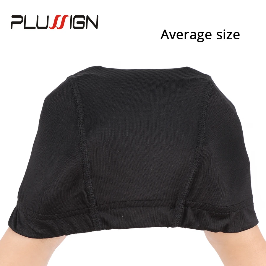 Plussign 12 Pcs/Lot Wholesale Spandex Dome Cap For Wig Making Elastic Mesh Hairnets Weaving Cap Average Size Strech Snood Nylon Plussign 12 Pcs/Lot Wholesale Spandex Dome Cap For Wig Making Elastic Mesh Hairnets Weaving Cap Average Size Strech Snood Nylon