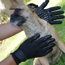 1 пара силиконовых кистей для собак, перчаток для домашних животных, перчаток для десхединга, мягких коэффициентов, массажных щетин для кошек, комбинированных перчаток для ванной