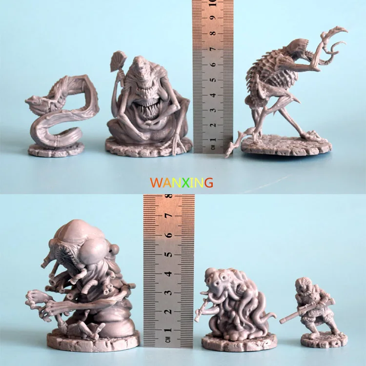 1/72 масштабная модель дракон и подземелье серия Cthulhu Wars ролевые игры DND миниатюрные фигурки из смолы DIY игрушки хобби Инструменты