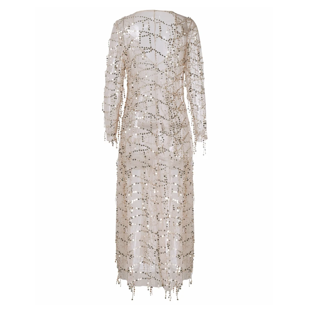 plus size sequin cover up