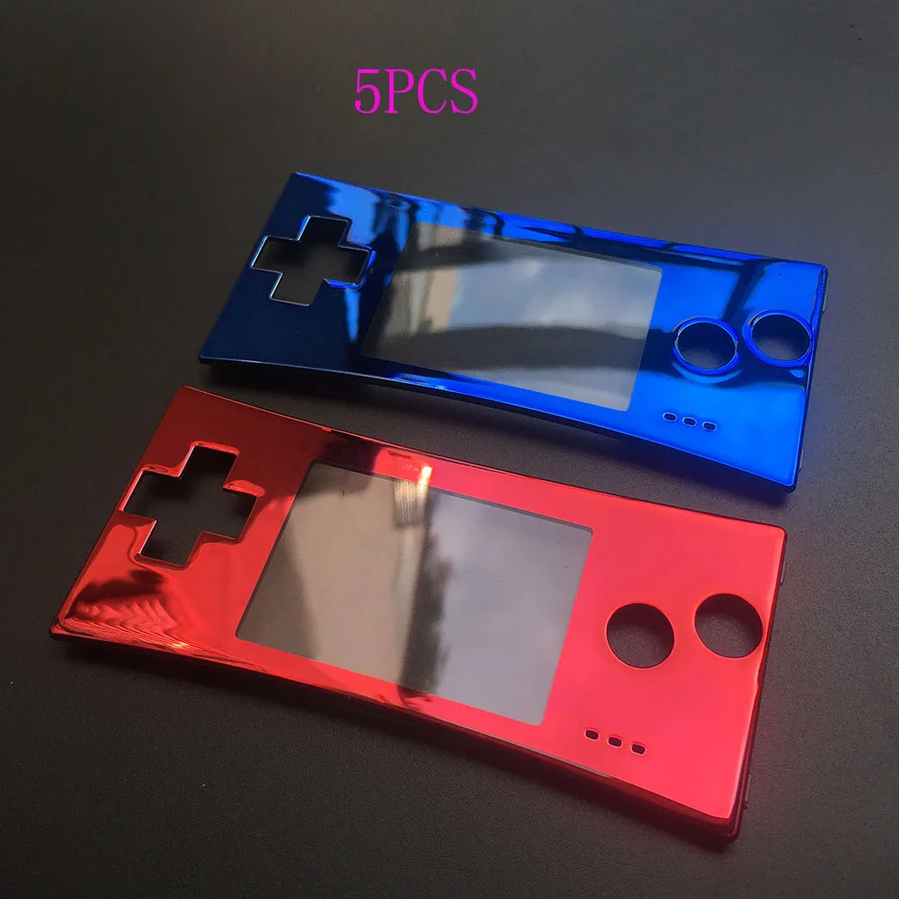 5pcs Red Blue Black Silver For Gameboy Micro Replacement Front