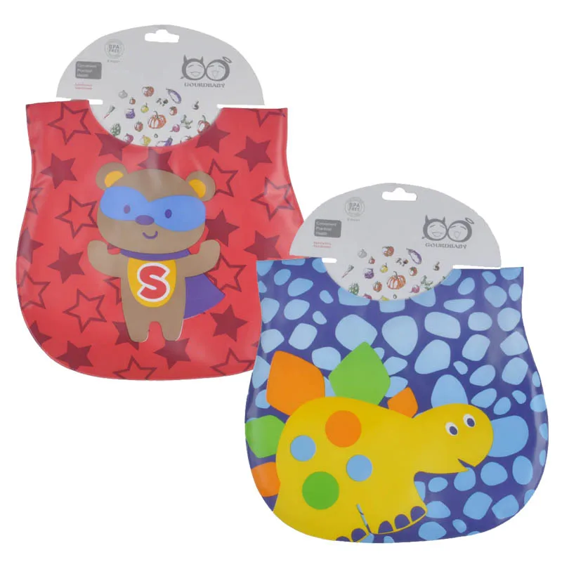 Mother Nest 2 Pcslot Waterproof Baby Bibs babador baby feeding bandana baby bibs babet for Lunch (1)