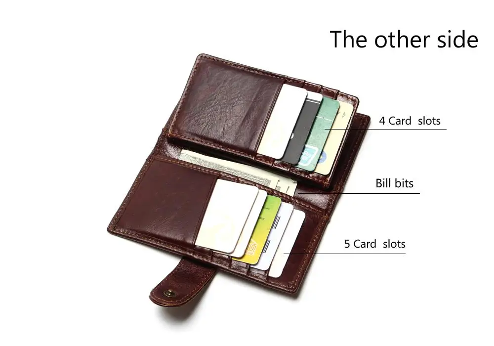 Бренд RFID Блокировка кредитной держатель для карт Для мужчин Корова кожа карты посылка тонкий кожаный чехол для банковских карт бумажник