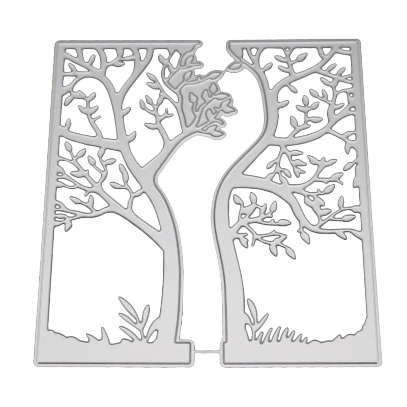 

Envelope Cover Tree Dies Scrapbooking Metal Cutting Dies New 2018 Stencils Embossing Craft Dies Cut Photo Paper Cards Making