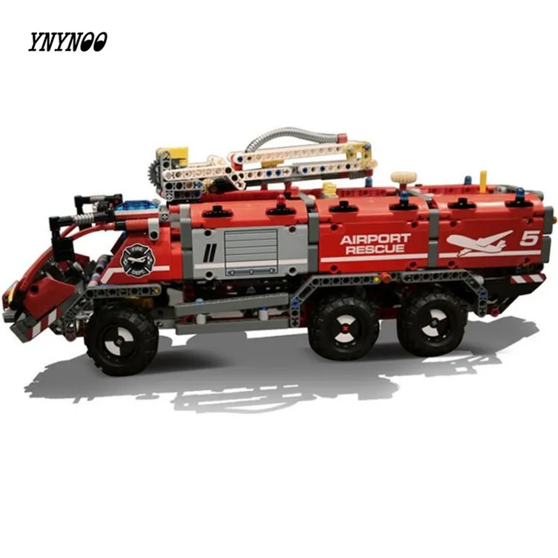 YNYNOO Lepin 20055 Genuine Technic Mechanical Series The Rescue Vehicle Set Children Educational Building Blocks Bricks Toys block-set