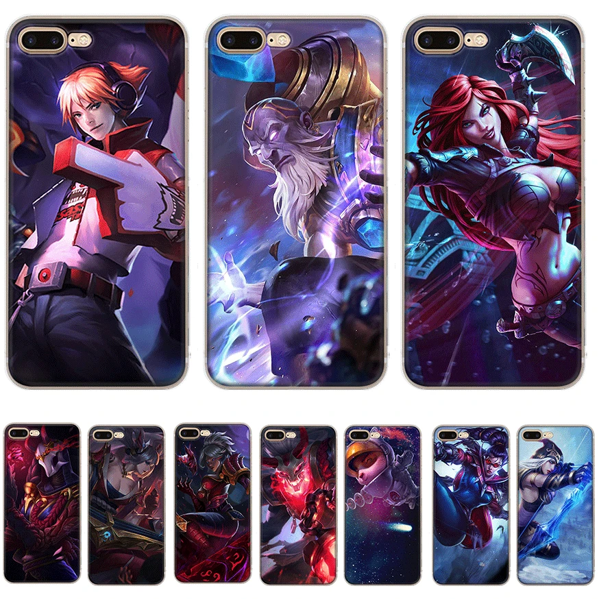 Liga De Leyendas Mobile Phone Case for iPhone 7 8 6 6s Plus 11 Pro X XS Max XR 5 5S SE Cover |