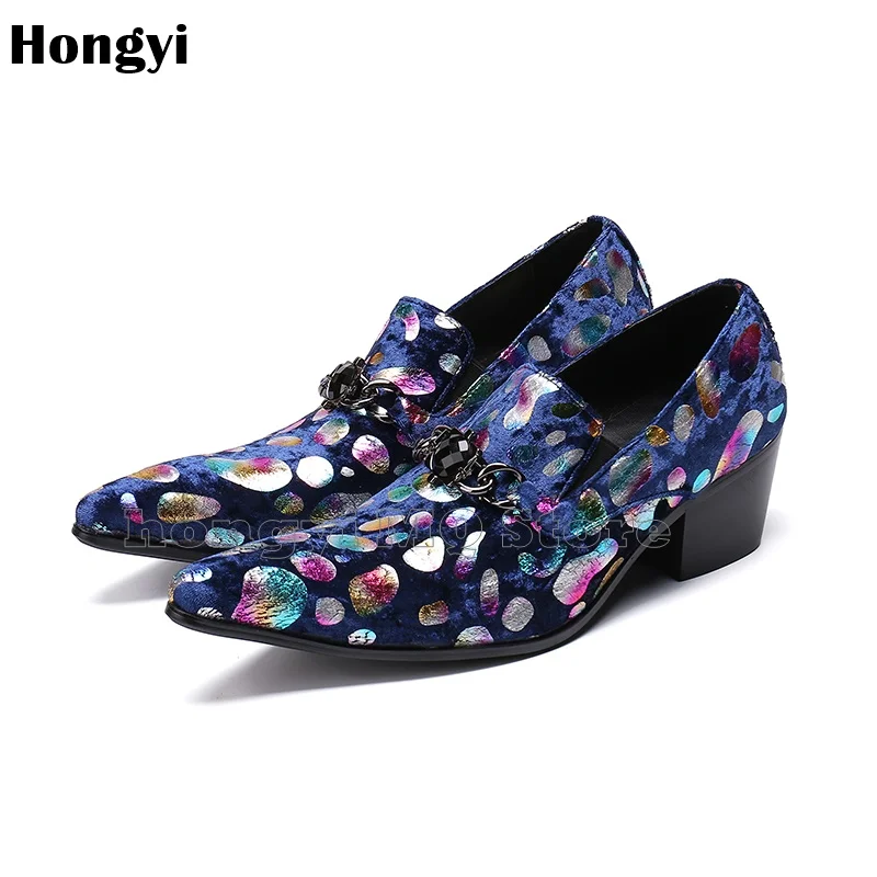 Top Quality Fashion Leopard Prints Male Casual Shoes Leather Dress Men Loafers Slip On Comfortable Party | Обувь