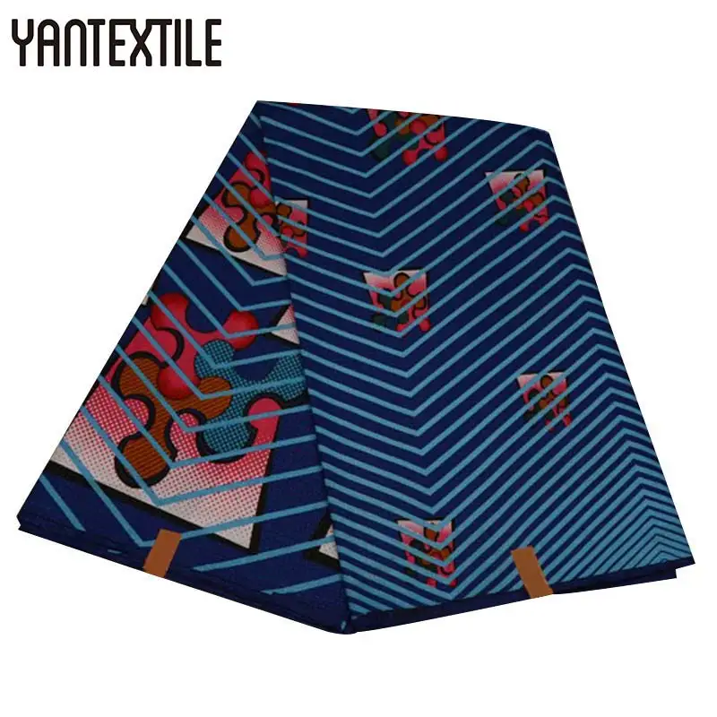 

YANTEXTILE Plain Daviva Fabric Wholesale Factory Direct Selling Cheaper London Wax Print Fabric Wax Tissu Patchwork Batik Wax