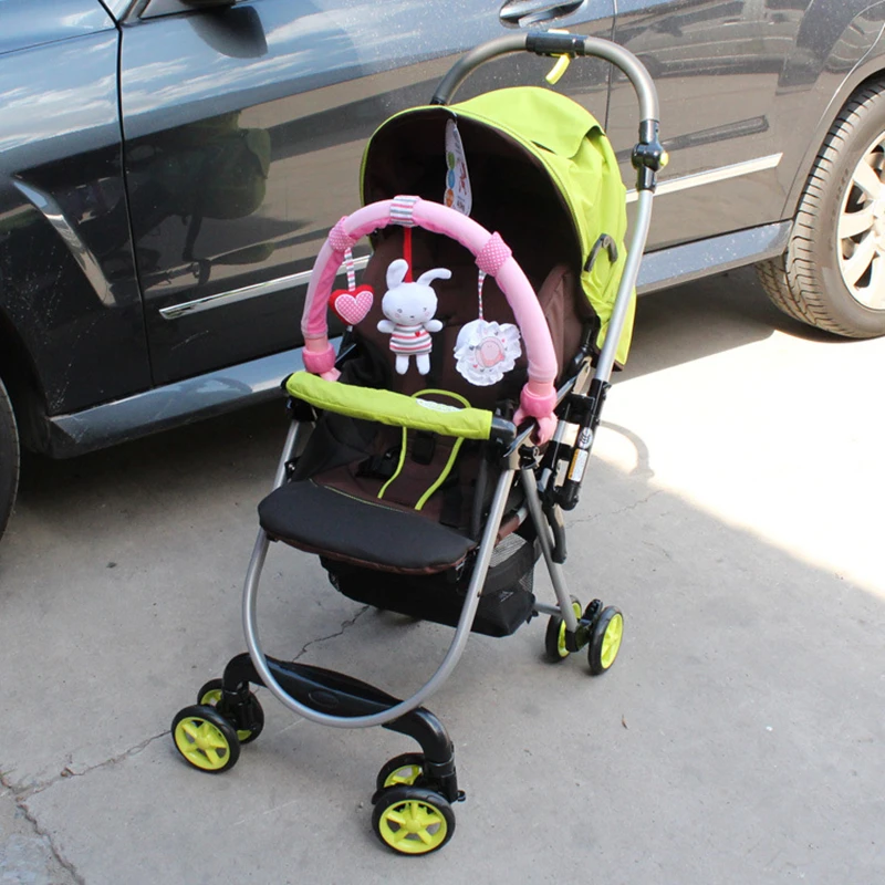 Sozzy детская коляска/кровать/Колыбель подвесная игрушка для Tots Cots погремушки сиденье Милые Плюшевые коляски мобильные подарки Кролик Погремушки