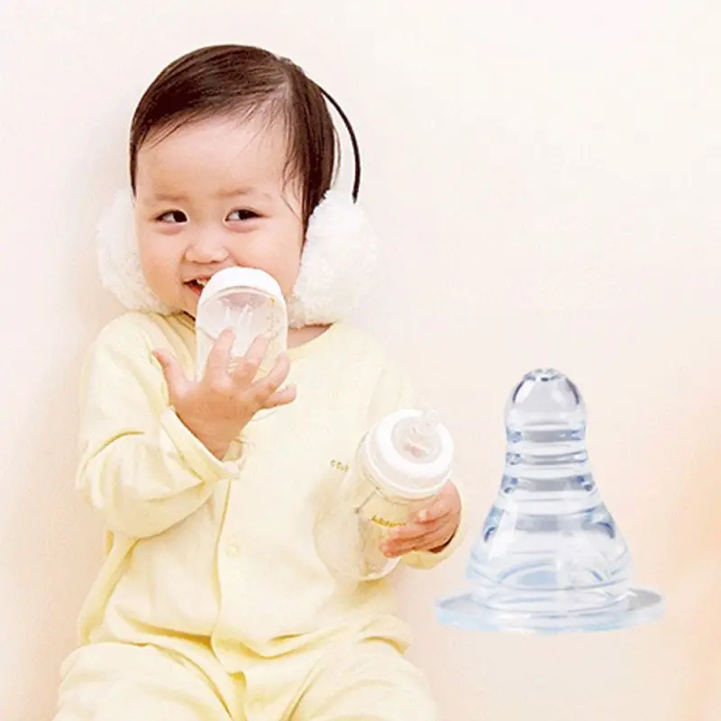 Quality Baby Kids Pacifier Fresh Foods Milk Nipple Nibbler Safe Nipple