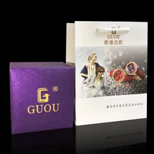 GUOU оригинальная коробка для часов лучший бренд Роскошные коробочки для часов подарочные коробки
