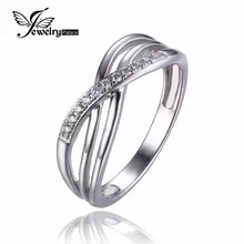 JewelryPalace Infinito Amor Romántico Aniversario de Boda Promesa Anillo de 925 Joyería de Plata Esterlina Para Las Mujeres de Moda 2016 Nuevo