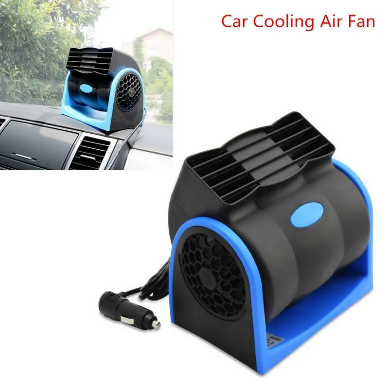 

12V Car Fan Car Vehicle Truck Cooling Air Fan Speed Adjustable Silent Cooler Electric Auto Air Fan