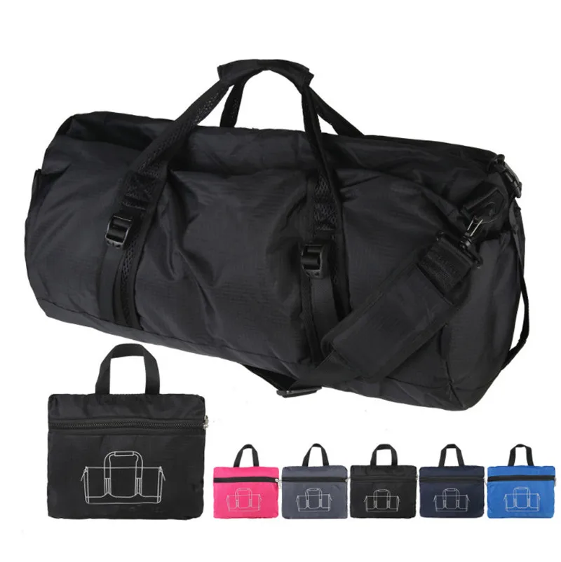 40L Folding Fitness bag Fitness Storage Single shoulder bag Messenger