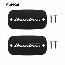 MAIKAI For KYMCO DownTown 125 2015-2017 DownTown 200/200i 2015-2017 CNC Aluminum Motorcycle Brake Fluid Fuel Tank Cap Cover MAIKAI For KYMCO DownTown 125 2015-2017 DownTown 200/200i 2015-2017 CNC Aluminum Motorcycle Brake Fluid Fuel Tank Cap Cover