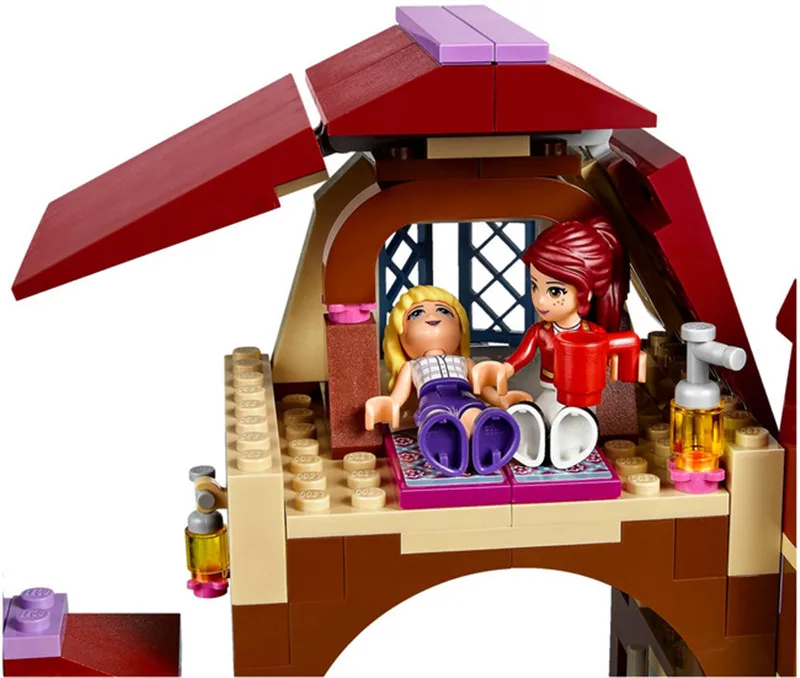594pcs Legoings Friends For Girl Heartlake Riding Club Horse Stables Block Set Mia Stephanie Building Toy Compatible with 41126 594pcs Legoings Friends For Girl Heartlake Riding Club Horse Stables Block Set Mia Stephanie Building Toy Compatible with 41126