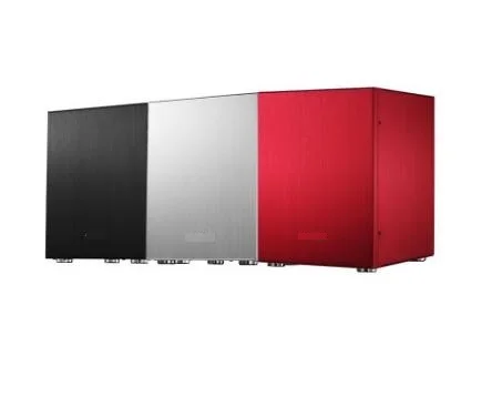 

DEBROGLIE 1PCS itx case Aluminum USB3.0 small case for mini ITX / MATX motherboard without power supply