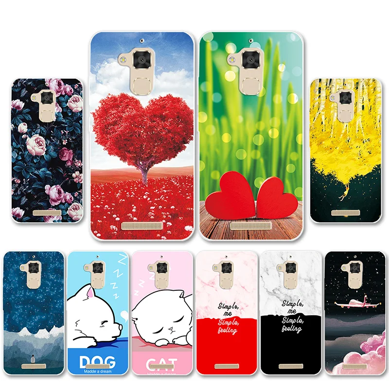 

For Zenfone 3 Max ZC520TL Case Cover Soft Silicone Various Colored Phone Cases For Zenfone 3 Max ZC520TL 5.2'' Back Fundas Coque