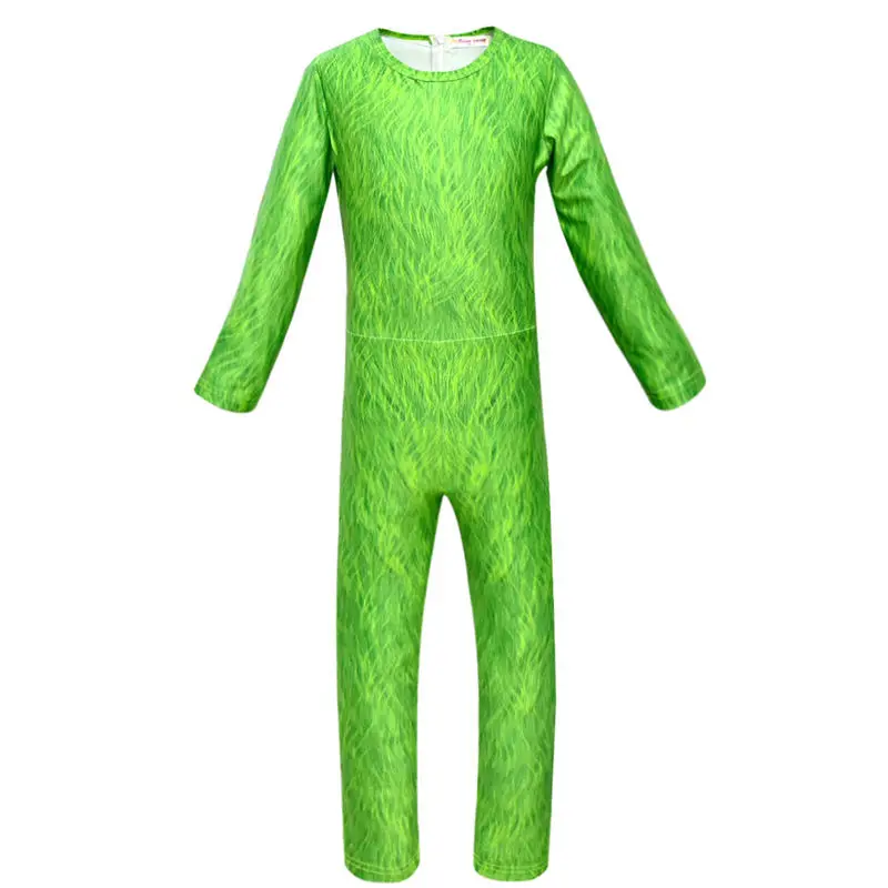 Boy The Grinchcosplay Kids Halloween Christmas Costumes For Boys Grinchcostumes Outfit New Year For Kids Party Grinchmask Sets