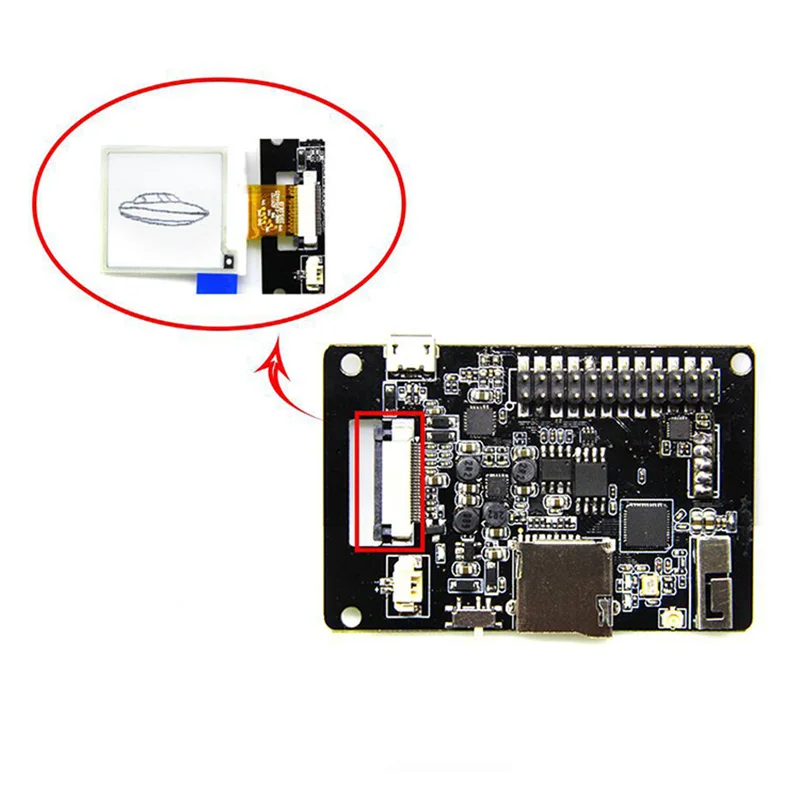 Горячая TTGO T5S V1.0 Wifi Bluetooth модуль Базовая ESP 32 электрическая плата для развития