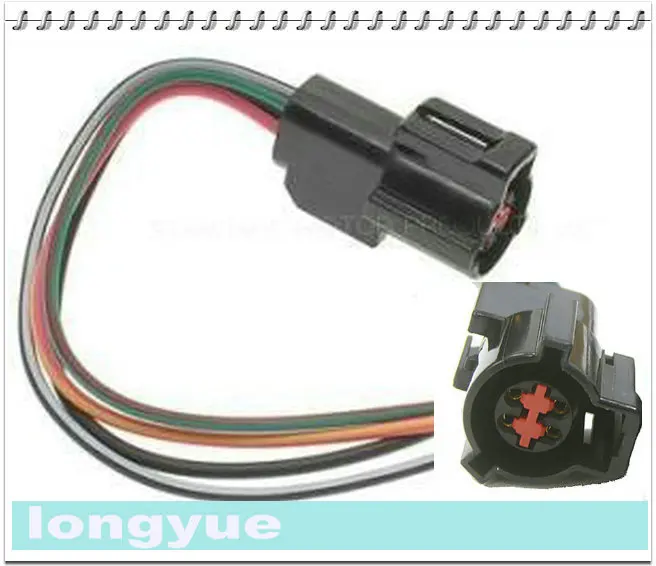 

longyue 2pcs for Ford Exhaust Oxygen Sensor Harness Pig Tail Connectors for Ford Cars Trucks 89-95 15cm wire