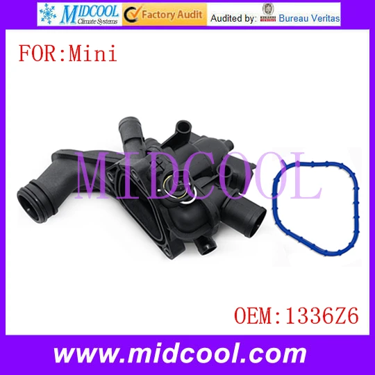 New Auto Coolant Thermostat Housing use OE NO. 1336Z6 / 1336.Z6 for