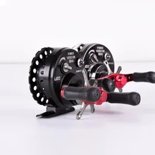Рыболовная Катушка Fly рыболовецкий плот колеса микро свинцовая рыболовная правой и левой руки колеса Шестерни соотношение 2,6: 1 Сумки из натуральной кожи LEO инструменты аксессуар