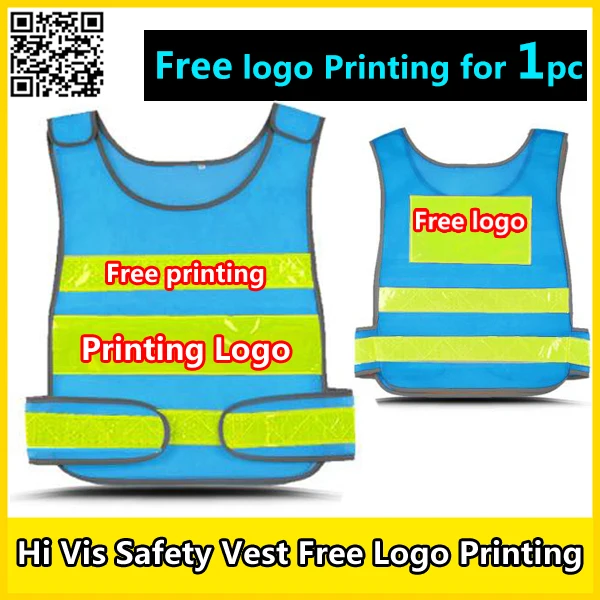 SPARDWEAR Free company logo printing Mesh vest reflective safety