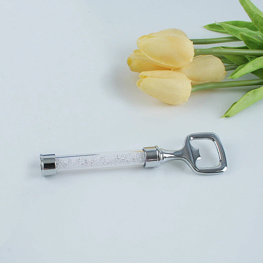 

Oh Trend 150 Crystal Diamond Perfusion Handle Bottle Opener, Wedding Table Decoration Bottle Open Tools , Kitchen & Bar Gadgets
