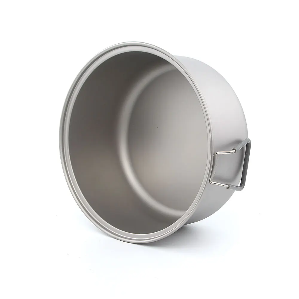 Keith kp6018 titanio olla camping al aire libre ultraligero Utensilios de cocina picnic olla 2500 ml ti6018
