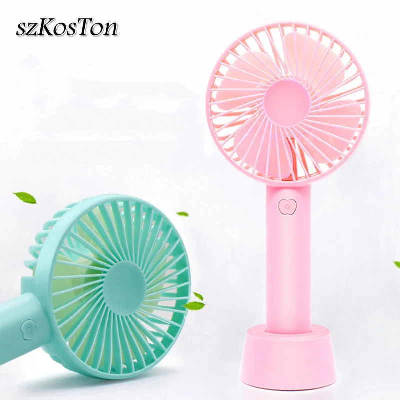 Portable Handheld Fan USB Rechargeable Fans with Li-ion 18650 Battery Destop For Home Travel Office Cooling Cooler | Компьютеры и офис