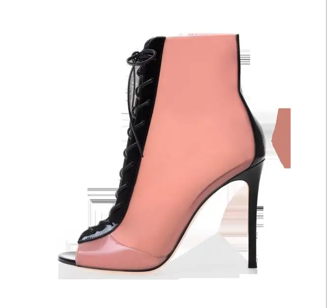 short clear heels