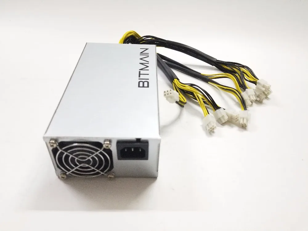 YUNHUI BTC LTC DASH BITMAIN APW7 1800 Вт блок питания для Antminer S9 S9i Z9 L3+ D3 T9+ E3 Innosilicon A9 D9 A10 ETH PSU