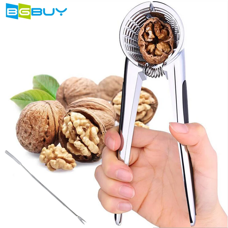 

Top Quality Kitchen Soft Rubber Grip Walnut Cracker Tool for Walnuts Pecan Nuts Hazelnuts Almonds Brazil Nut