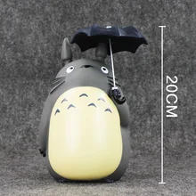 20cm hayao miyazaki My Neighbor Totoro with Umbrella PVC Action Figure Collectible Model font b Toy
