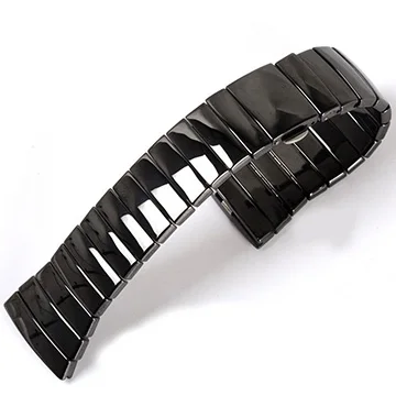 Shengmeirui керамический ремешок для часов высокого качества ремешок для часов 17 мм 26 мм 29 мм Мужской Женский браслет для серии Rado Sintra - Цвет ремешка: black
