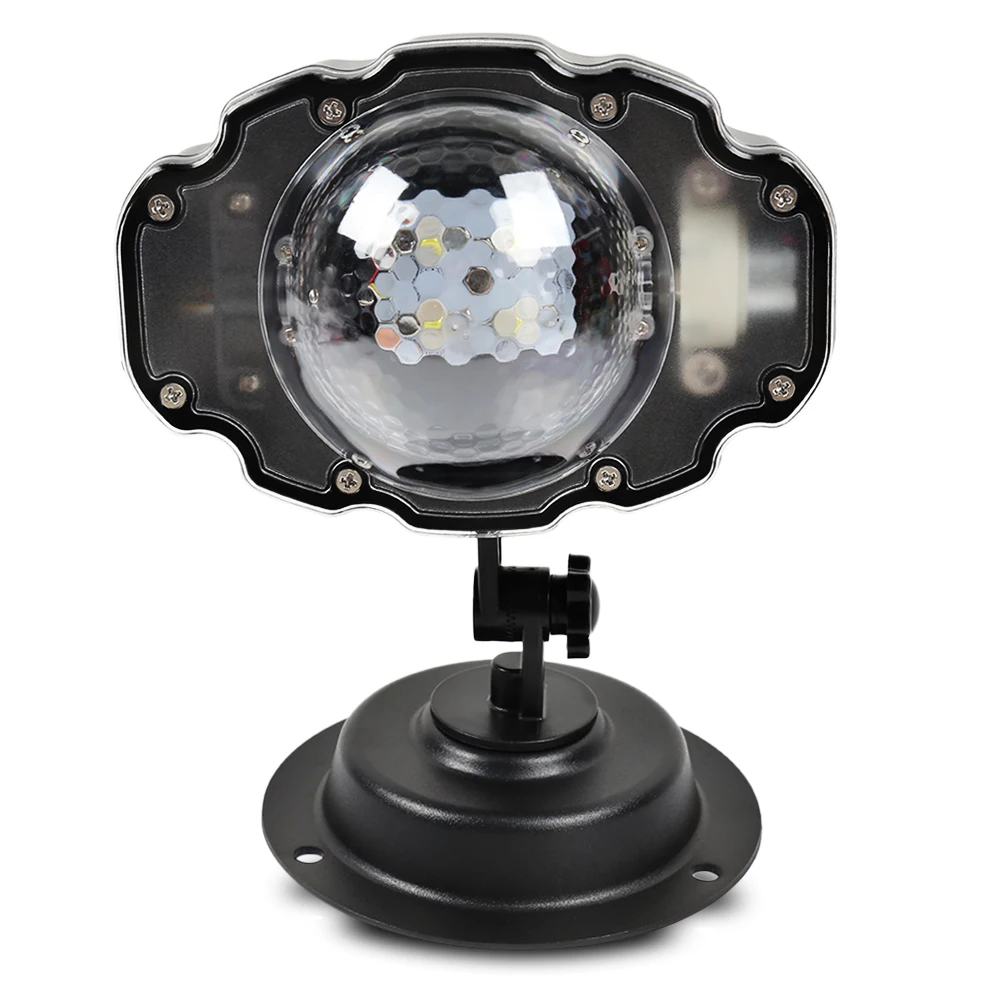 

LED Snowfall Light Remote Control Christmas Snow Falling Projector Lights Double Installation Ways Waterproof Stage Lighting